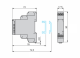 Laika relejs 1 funkcija, 0.1 sek - 100 st, 8A, 12 - 240VAC/DC, RE17RMMW Schneider Electric alt_view_3