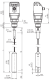 Līmeņa sensors šķidrumiem  LFP4000-E5NMC LEVEL Switch, Continuous,  4 x PNP/NPN , 1 x  4..20mA/0..10V, cable probe length 4000mm, connector M12 x 1, 8-pin, power supply 24V, Process connection G 3/4 alt_view_2