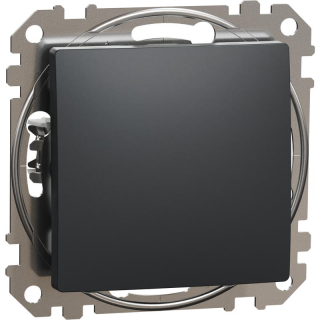 Switch, Sedna Design & Elements, 1-way, 10AX, PRO, anthracite main
