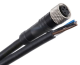 Pre wired connectors XZ, straight female, M8, 4 pins, cable PUR 2 m, XZCP0941L2 alt_view_3