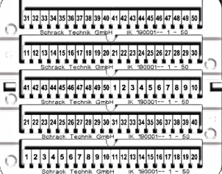 Marking tags 1-50 (each 2x)