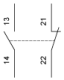 Limit switch, XCKN, plastic roller plunger, 1NC+1 NO, snap, M20, XCKN2103P20 alt_view_2