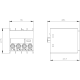 Auxiliary switch, 2 NC, current path, 1 NC, 1 NC, connection from below, scre..., 3RH2911-1MA02, Siemens alt_view_3
