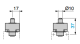 Limit switch head, ZCKE, metal end plunger, ZCKE61 alt_view_2
