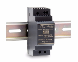 Power Supply; DIN; 15W; 5V; 3A; 85-264VAC; 120-370VDC, MeanWell, HDR-30-5 main
