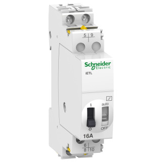 extension iETL iTL 16 - 2P - 1C/O + 1NO - 16A - coil 12VDC - 24VAC 50/60Hz