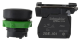 Pogas komplekts 22mm, ar atsperi NO, melna, XB5AA21 Schneider Electric alt_view_4