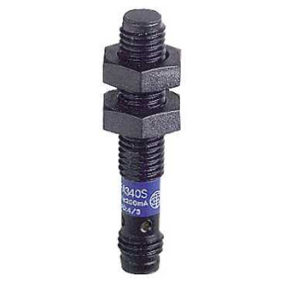 Индуктивный датчик приближения XS4 M8, L42mm, PPS, Sn2.5 mm, 12...24 VDC, M8, XS4P08PA340S