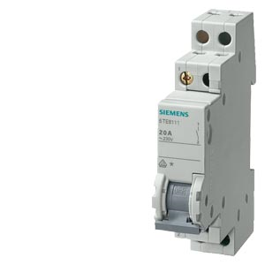 Off switch 20Ā A 3 NO+N, 5TE8114, Siemens main