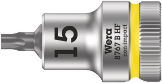 8767 B HF TORX® Zyklop bit socket with holding function, 3/8" drive, TX 15 x 35 mm, 05003060001 Wera main
