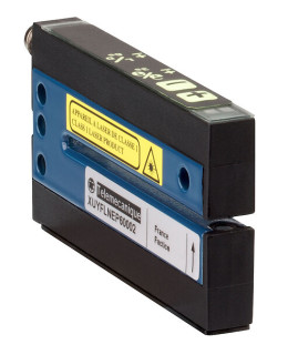 Foto sensors, XUY, fork, laser, pot +/-, 2X42mm, 12...24 VDC, M8, XUYFLNEP40002