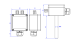 E2608-NH3-R-24-I Evikon NH3 gāzes analizators 0...200ppm; 4...20mA + RS485 + relejs; 24Vdc/ac; IP54; metal-oxide mērošais elements. E2608NH3R24I Evikon alt_view_2