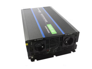 Converter: DC/AC; 3kW; Uout: 230VAC; 12VDC; 210x405x90mm; Ppeak: 6kW main