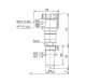 Nivelco mikroviļņu līmeņa sensors, 4..20mA izeja, max 23m WEP-140-4 Nivelco alt_view_2