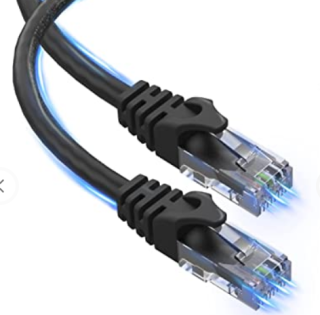 U/UTP5-CCA-010BK Patch cord, U/UTP, 5e, stranded, CCA, PVC, black, 1m, 28AWG main