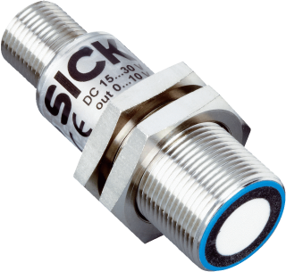UM18-21212E211 ULTRASONIC SENSOR Range: 65 mm ... 350 mm, 600 mm, 2x Push-pull: PNP/NPN, IO-Link, M12 5-pin connector, 6068443 Sick main