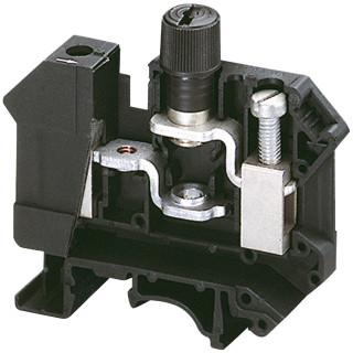 Terminal block, Linergy TR, screw type, fused, screw cap, for 5x20mm cartridge fuse, 2 points main