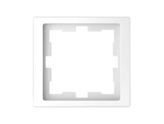 Cover frame, Merten D-Life, 1 gang, lotus white main