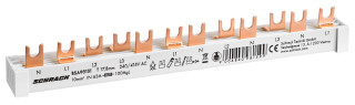 Busbar, 1xRCCB N+3, 4xMCB N+1 12MW, BSA90151 Schrack Technik main