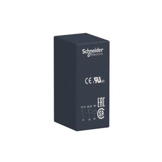 interface plug in relay, Harmony Electromechanical Relays, 8A, 12O, without LED, without lockable test button, 230V AC main