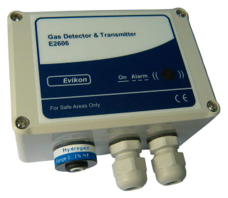 E2606-H2-D-230, H2 gāzes detektors, 0...2% H2 EV-00043 Evikon main