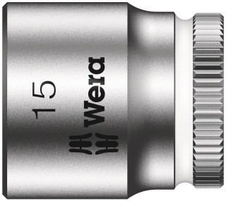 8790 HMA Zyklop 1/4" socket, 15 x 23 mm, 05003499001 Wera main