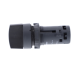 Monolithic selector switch, Harmony XB7, plastic, black, 22mm, stay put, 3 positions, stay put, 2NO alt_view_3