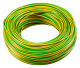 Wire H07V-K 2.5mm2 yellow/green 100m package (price for 1m) alt_view_2