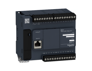 logic controller, Modicon M221, 24 IO, relay