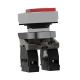 Illuminated double headed push button, Harmony XB4, metal, 22mm, 1 green flush I + 1 pilot light + 1 red projecting O, 1 NO + 1 NC alt_view_5