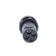 Monolithic illuminated push button, Harmony XB7, plastic, red, 22mm, integral LED, spring return, 230...240V AC, 1NO alt_view_2