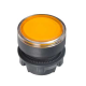 Head for illuminated push button, Harmony XB5, dark grey plastic, orange flush, 22mm, universal LED, push push, unmarked alt_view_3