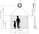 MRS1104A-111011S01 3D LiDAR sensors PeopleCounter, Width of the counting range: 10m, Scanning range: 16..30m, angle: Horizontal 275°, Vertical 7.5° (Over 4 measurement levels) 1112242 Sick alt_view_5