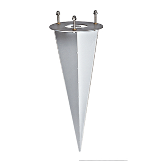 Earth spike for garden lamps