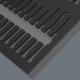 9815 Foam insert Kraftform Micro screwdriver set 1, empty, 344 x 30 x 392 mm, 05137315001 Wera alt_view_3
