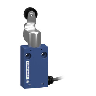 XCMH Limit Switches Miniature Plastic Metal Roller Lever Rotate 180 NC + NO Snap L1, XCMH2115L3L0