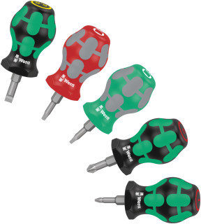 Stubby Set 3 Screwdriver set, 5 pieces, 05008872001 Wera main