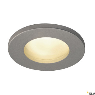 DOLIX OUT GU10 ROUND Downlight, silver-gray, max. 50W main