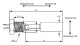 PROFFUSE KSL-100-1 Датчик уровня жидкости SPST 1A 250VAC NPT 1/2" (KSL-100-1)  +100C, 1, 5A, alt_view_4