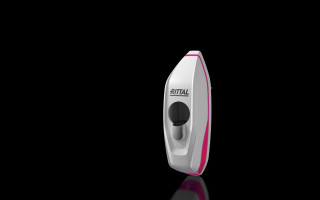 AX Mini-comfort handle, for AX and KX with cam, with lock insert KESO/KABA, 2537500 Rittal