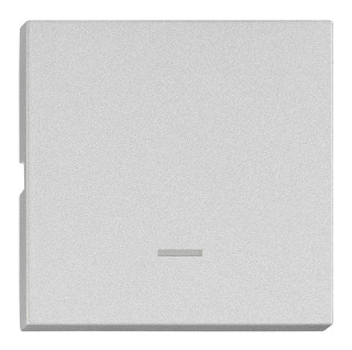 Rocker S 55 with tranparent control window, silver, EV122307 Schrack Technik