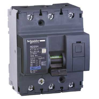 Автоматический выключатель Acti9 NG125H MCB 3P C 10A, Schneider Electric, 18723