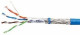 SF/UTP Cable Cat.5e, 4x2xAWG24/1, PVC, Eca, blue HSKS424PP5 main