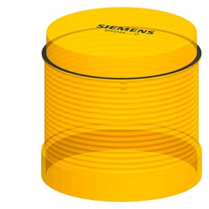 Flashlight element, incl. electronics, yellow, 24 V DC, diameter 70 mm, 8WD4420-0CD, Siemens main