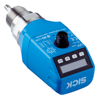 Līmeņa sensors šķidrumiem LFP0025-A4NMB LEVEL Switch, Continuous, 2 x PNP/NPN , 1 x 4..20mA/0..10V, without probe (ordered separately), connector M12 x 1, 5-pin, power supply 24V, Process connection G 3/4 1060171 Sick main