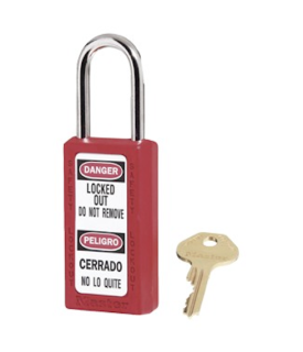 411KAMKRED | Zenex padlock - Keyed Alike and Master Keyed (Master Key to order separately) padlock - Key retaining main