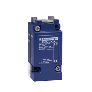 Limit switch body, ZCKJ, plug in, w/o display, 2C/O, snap action, 1/2"NPT, ZCKJ21H7