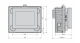 3â€5 color touch controller panel - Dig 8 inputs/8 outputs +Ana 4 In/2 Out alt_view_2