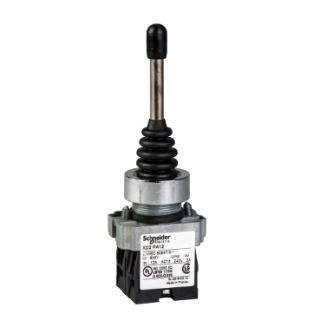 Complete joystick controller, Harmony XD2, 22mm, metal, 4 directions, 1NO per direction, with return position 0 main