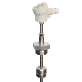 Magnetic float level switch NIVOPOINT MRG-204-3, Thread 2"NPT, 2 switches, L=45cm, Float Ø 53.5mm. main